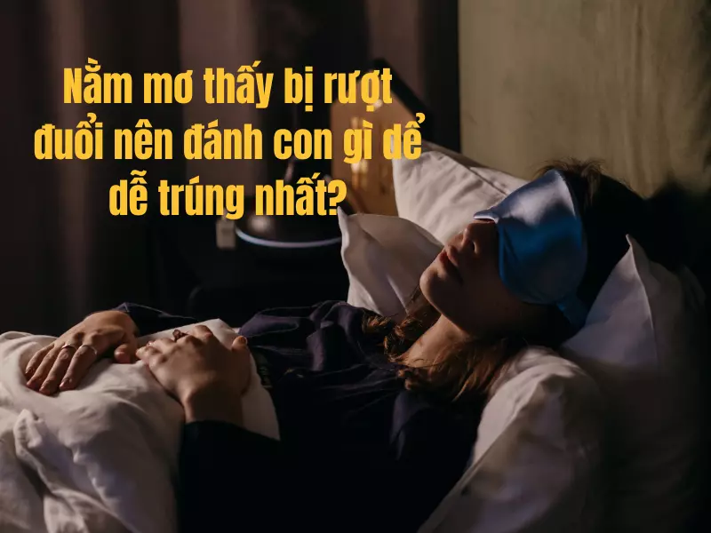 Nằm mơ thấy bị rượt đuổi