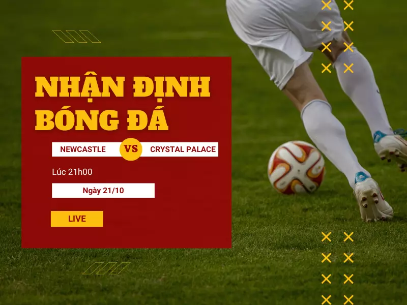Nhận định bóng đá trận đấu Newcastle vs Crystal Palace