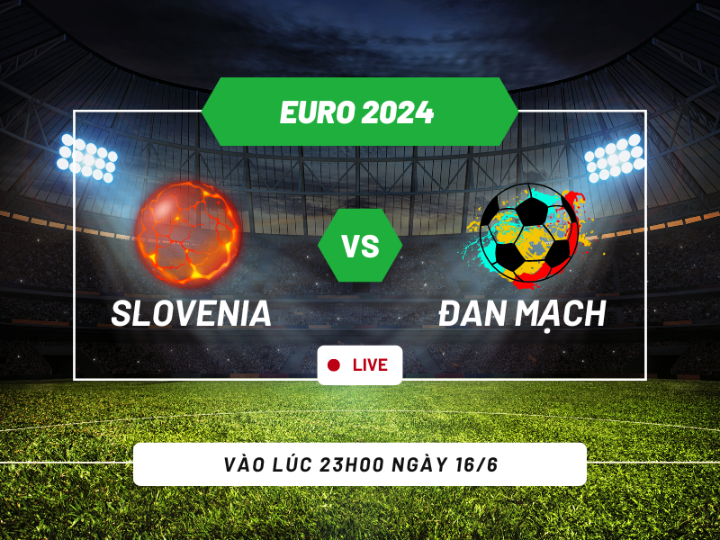 Slovenia vs Đan Mạch